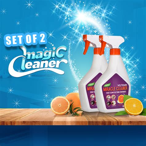 Enchanted magic cleaner